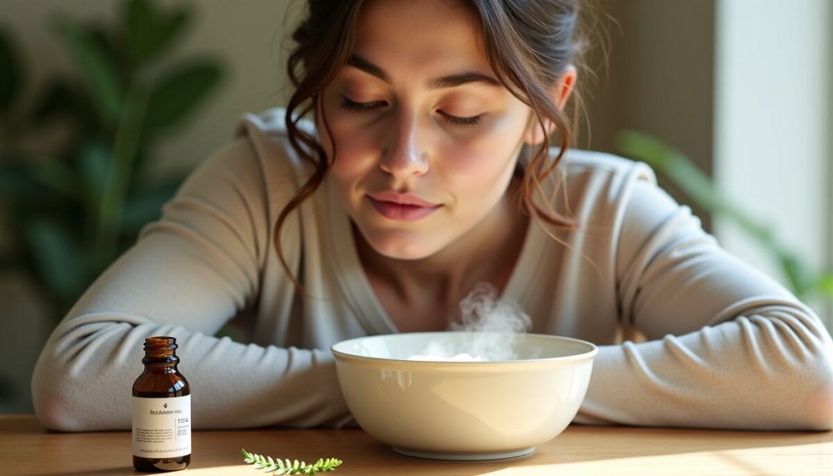 Inhalation de tea tree pour le rhume : méthode comparée, dosages et sécurité