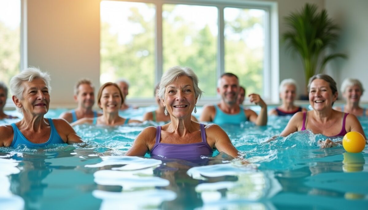 Aquagym pour les seniors : comprendre les bienfaits et débuter sereinement sans savoir nager